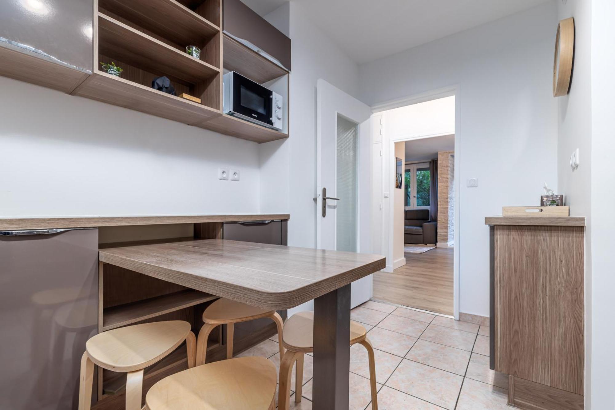 Oasis Urbaine For 8 Near To Paris Apartment Villejuif Exterior foto