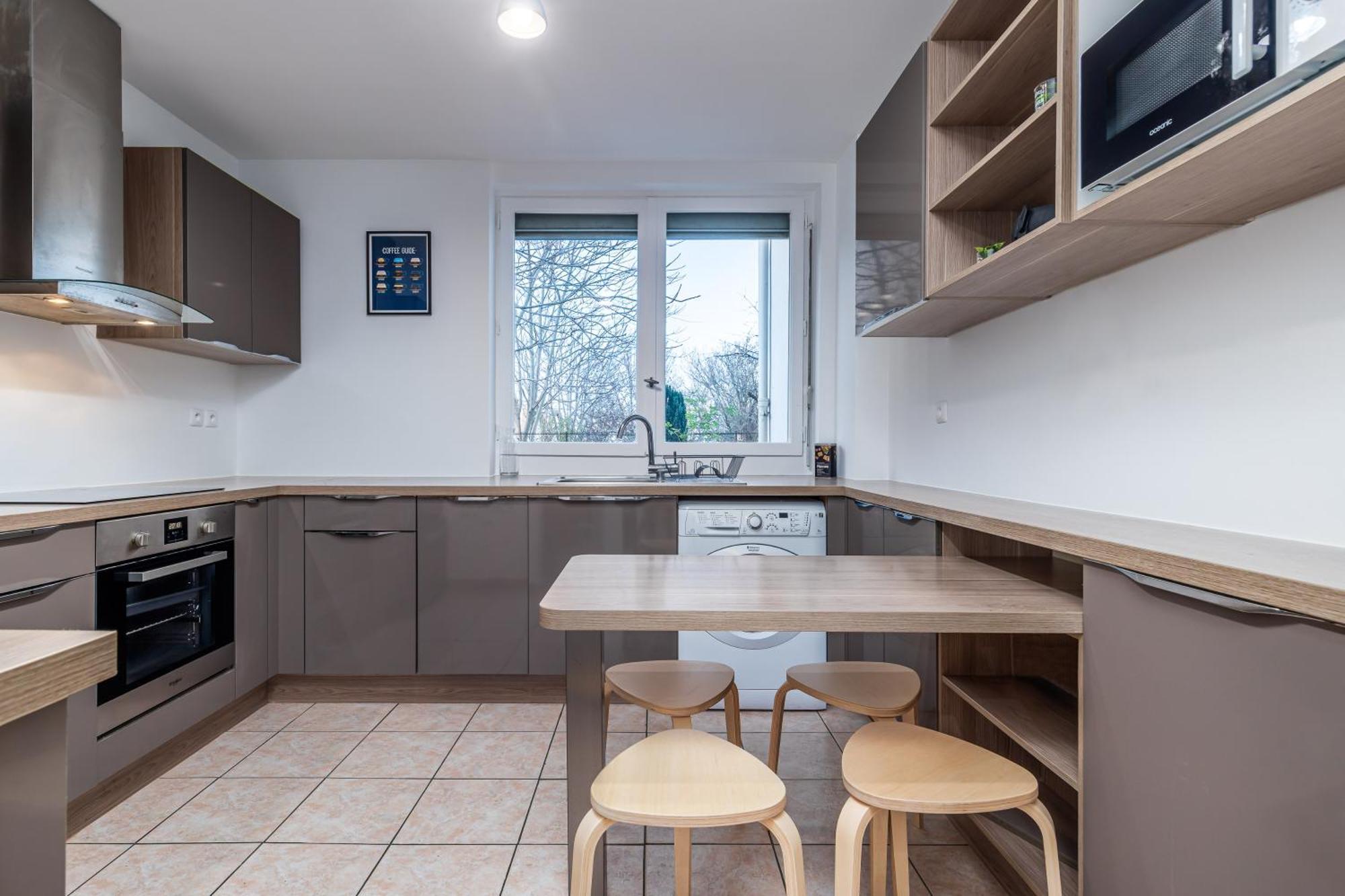 Oasis Urbaine For 8 Near To Paris Apartment Villejuif Exterior foto