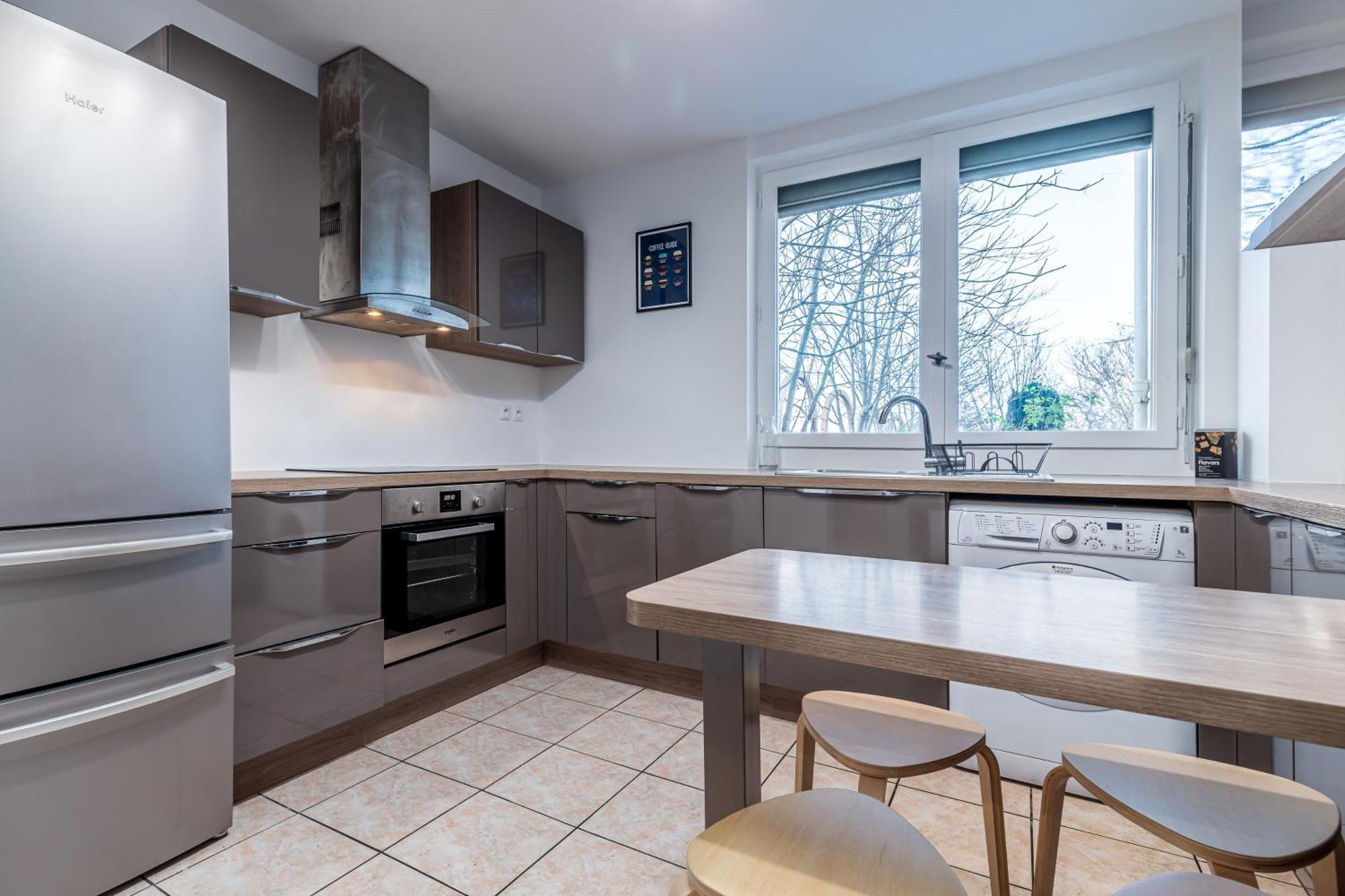 Oasis Urbaine For 8 Near To Paris Apartment Villejuif Exterior foto