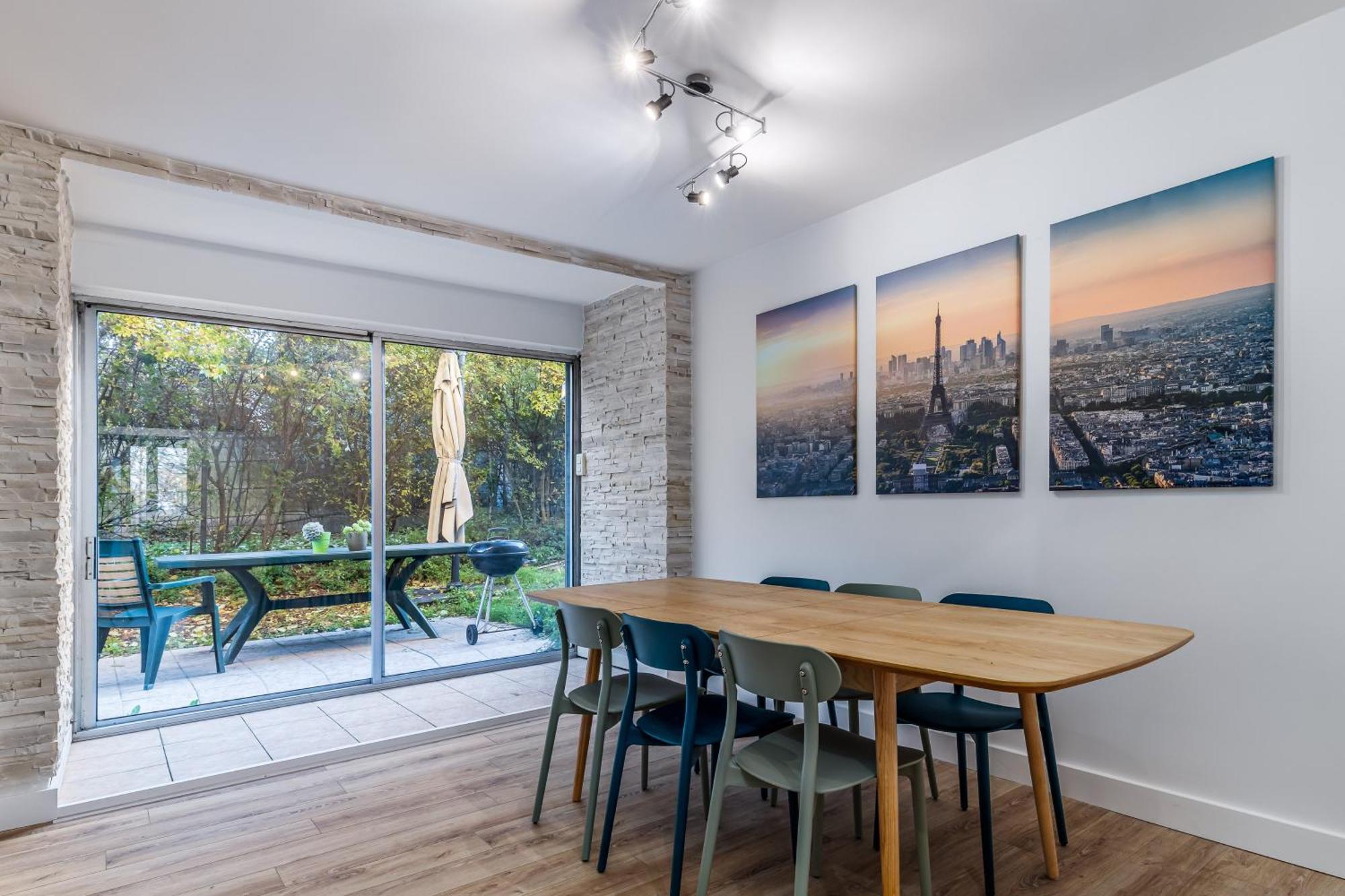 Oasis Urbaine For 8 Near To Paris Apartment Villejuif Exterior foto