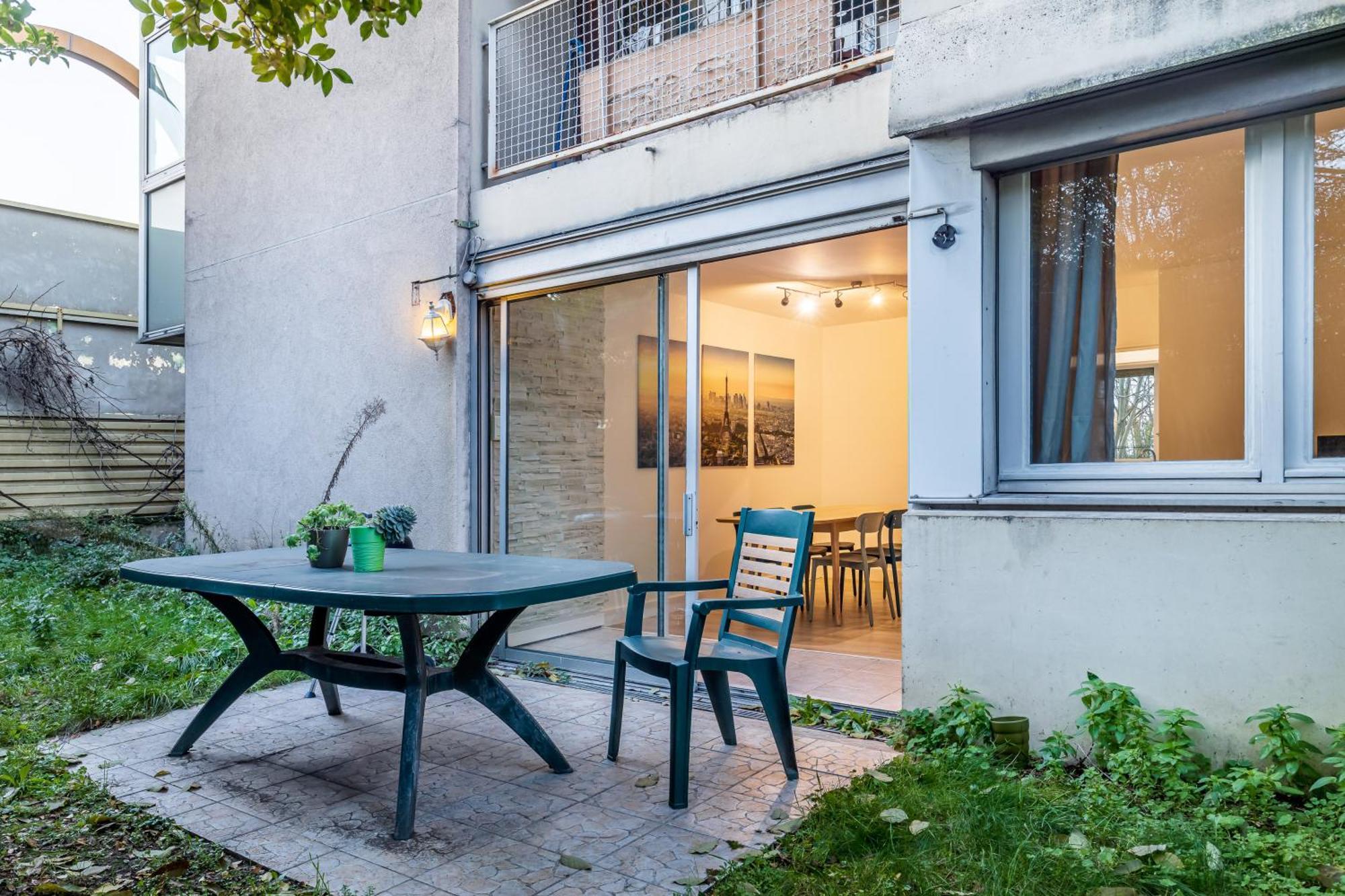 Oasis Urbaine For 8 Near To Paris Apartment Villejuif Exterior foto